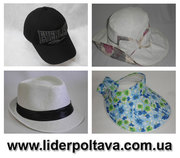 Бейсболки,  кепки,  панамы,  шляпы оптом,  летние головные уборы купить